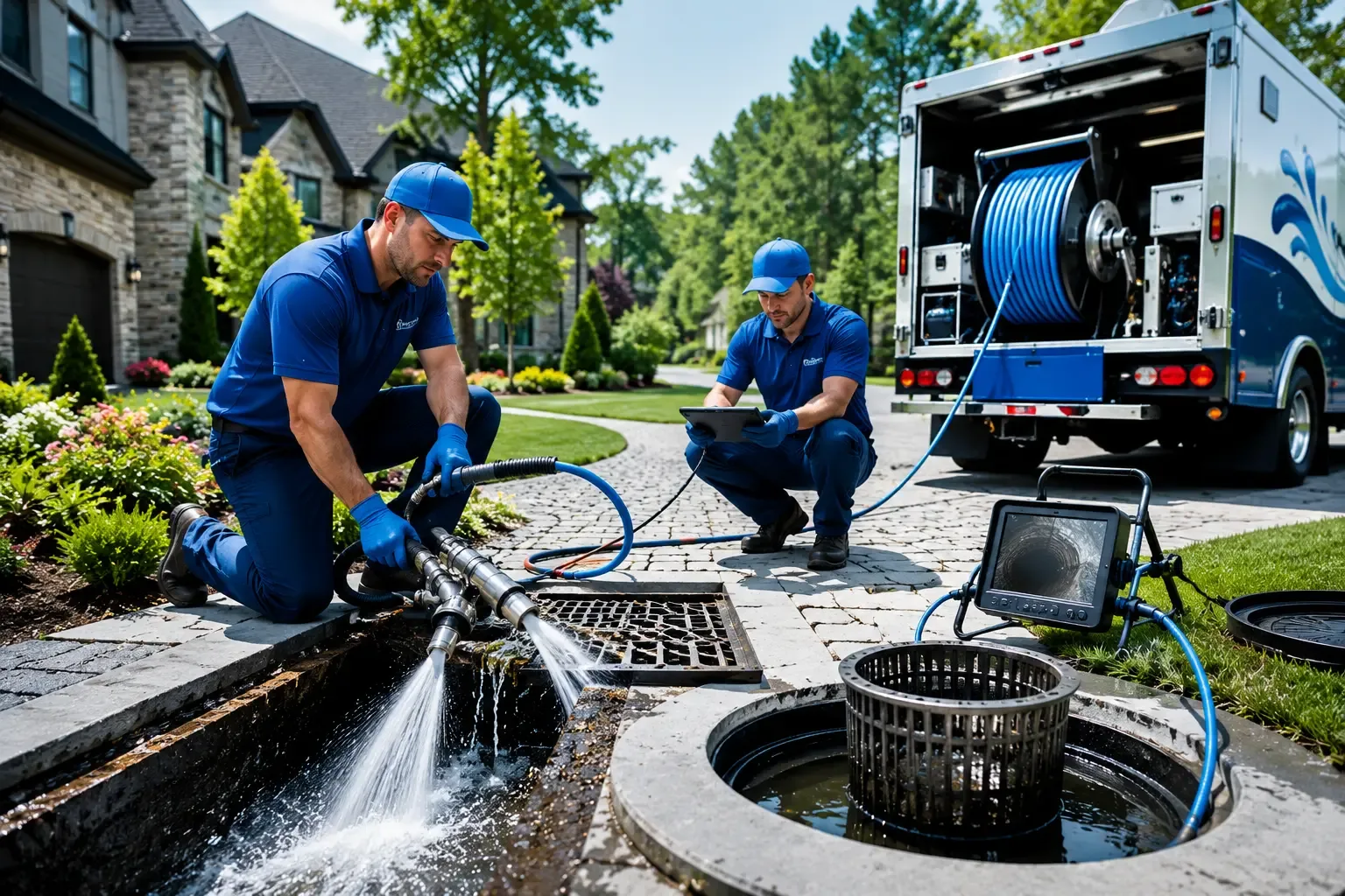 Local outdoor drain cleaning professionals in Roanoke, IL
