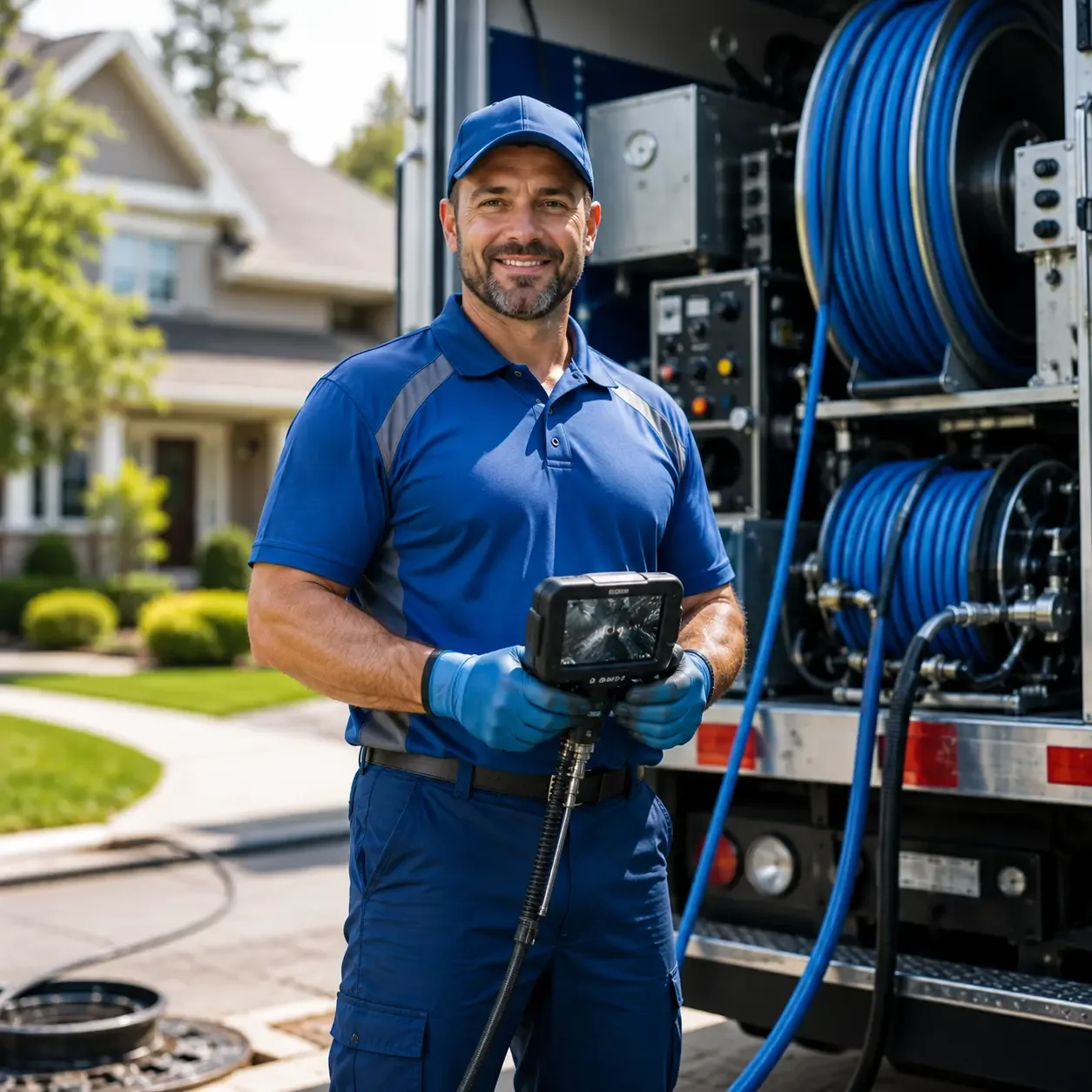 Local outdoor drain cleaning specialists in Roanoke, IL